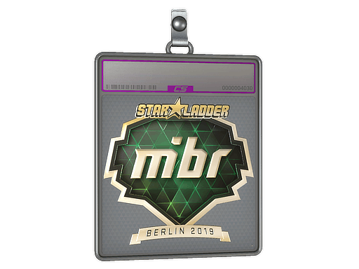 Sticker | MIBR (Gold) | Berlin 2019