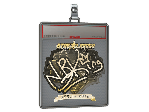 Sticker | NBK- (Gold) | Berlin 2019