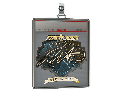 Sticker | nitr0 (Gold) | Berlin 2019