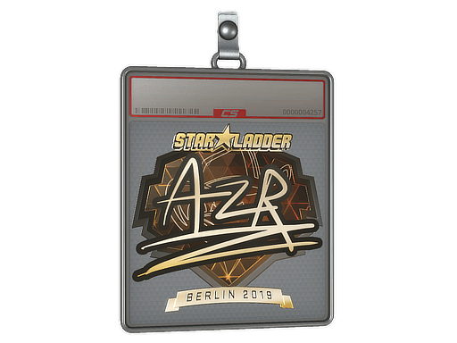 Sticker | AZR (Gold) | Berlin 2019