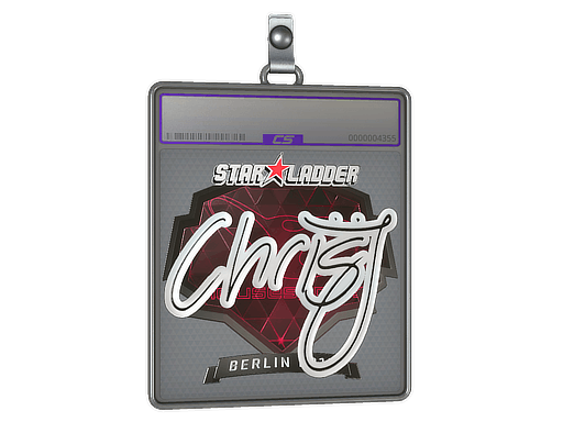 Sticker | chrisJ (Foil) | Berlin 2019