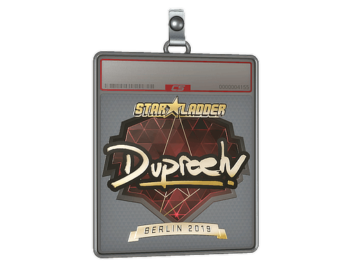 Sticker | dupreeh (Gold) | Berlin 2019