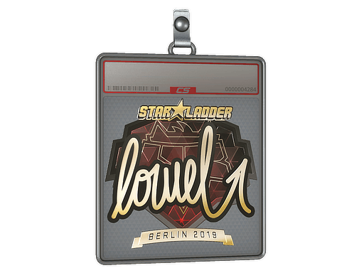 Sticker | loWel (Gold) | Berlin 2019