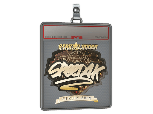 Sticker | speed4k (Gold) | Berlin 2019