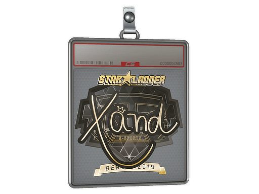 Sticker | xand (Gold) | Berlin 2019