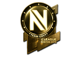 Sticker | Team EnVyUs (Gold) | Boston 2018