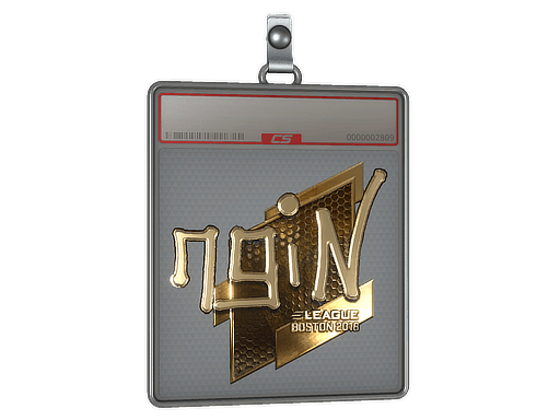 Sticker | ngiN (Gold) | Boston 2018