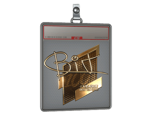 Sticker | BIT (Gold) | Boston 2018