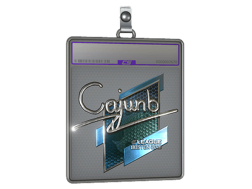 Sticker | cajunb (Foil) | Boston 2018