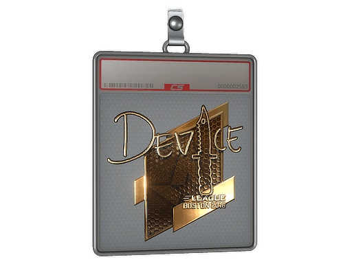 Sticker | device (Gold) | Boston 2018