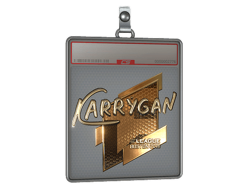 Sticker | karrigan (Gold) | Boston 2018
