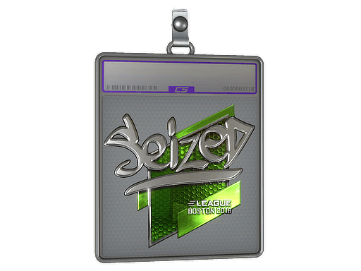 Sticker | seized (Foil) | Boston 2018