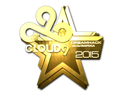 Sticker | Cloud9 (Gold) | Cluj-Napoca 2015