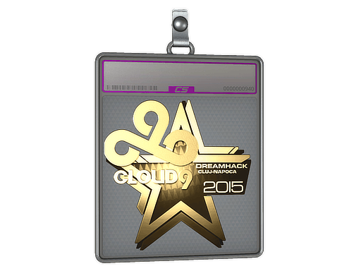 Sticker | Cloud9 (Gold) | Cluj-Napoca 2015