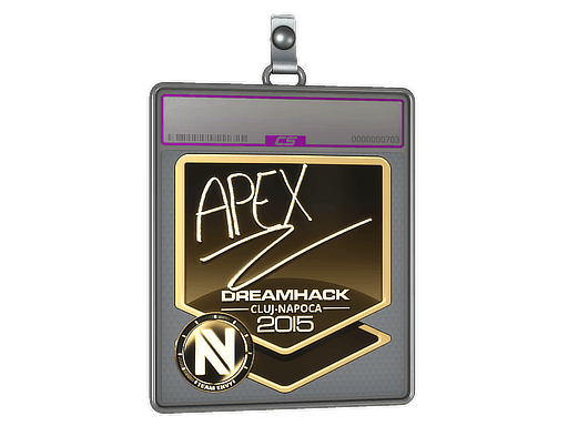 Sticker | apEX (Gold) | Cluj-Napoca 2015