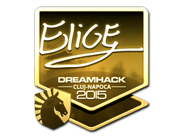 Sticker | EliGE (Gold) | Cluj-Napoca 2015