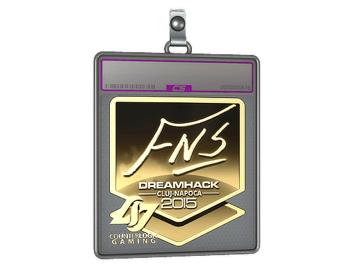 Sticker | FNS (Gold) | Cluj-Napoca 2015