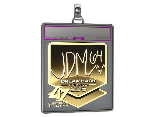 Sticker | jdm64 (Gold) | Cluj-Napoca 2015