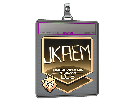 Sticker | jkaem (Gold) | Cluj-Napoca 2015