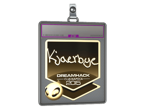 Sticker | Kjaerbye (Gold) | Cluj-Napoca 2015