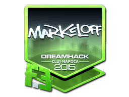Sticker | markeloff (Foil) | Cluj-Napoca 2015