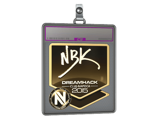 Sticker | NBK- (Gold) | Cluj-Napoca 2015