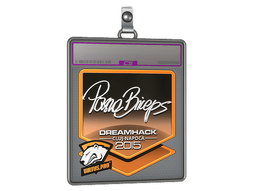 Sticker | pashaBiceps (Foil) | Cluj-Napoca 2015