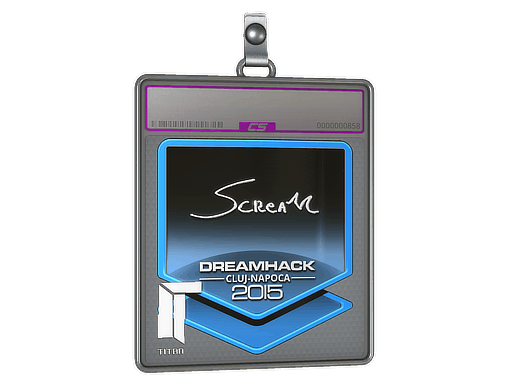 Sticker | ScreaM (Foil) | Cluj-Napoca 2015