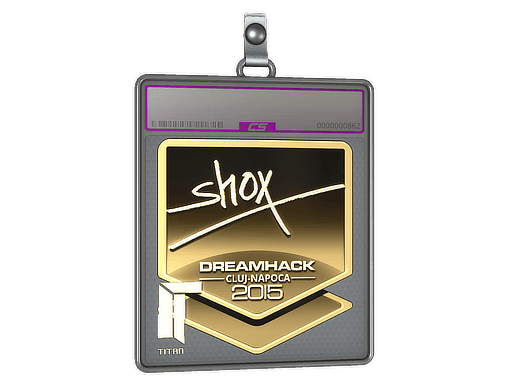 Sticker | shox (Gold) | Cluj-Napoca 2015