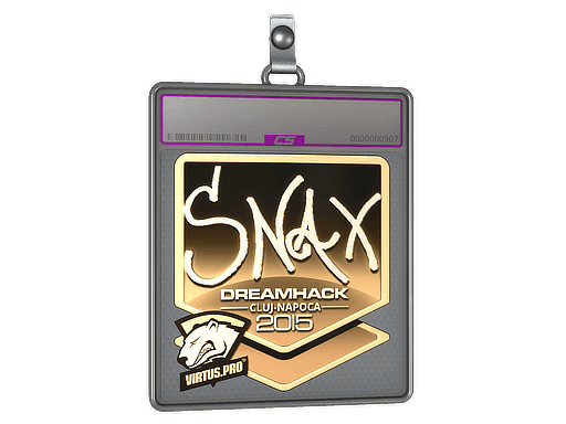 Sticker | Snax (Gold) | Cluj-Napoca 2015