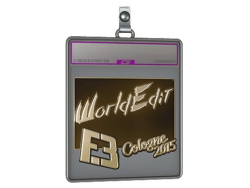 Sticker | WorldEdit (Gold) | Cologne 2015