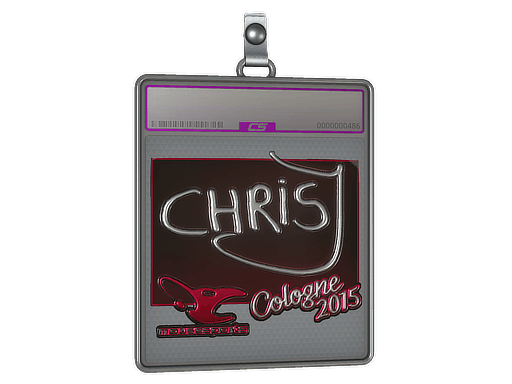 Sticker | chrisJ (Foil) | Cologne 2015