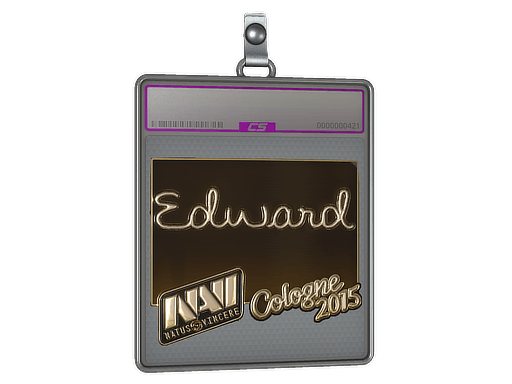 Sticker | Edward (Gold) | Cologne 2015