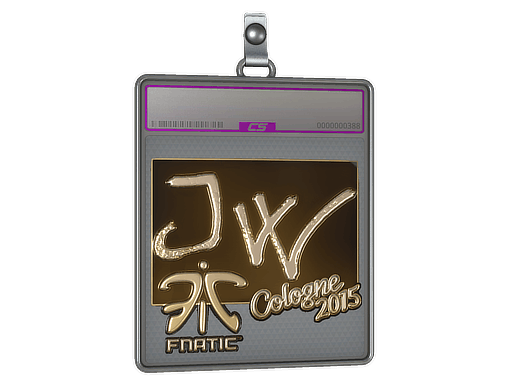 Sticker | JW (Gold) | Cologne 2015