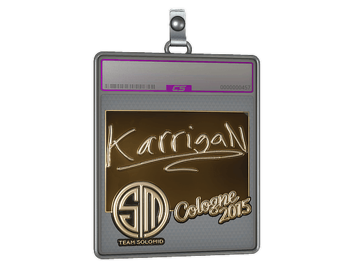 Sticker | karrigan (Gold) | Cologne 2015