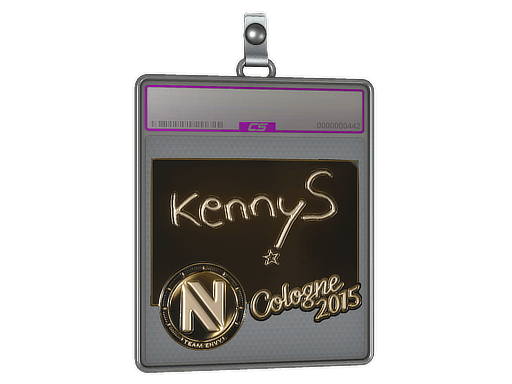 Sticker | kennyS (Gold) | Cologne 2015