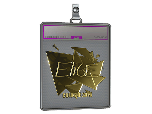 Sticker | EliGE (Gold) | Cologne 2016