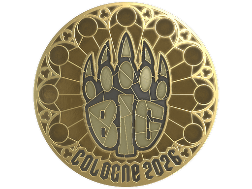 Sticker | BIG (Gold) | Cologne 2026