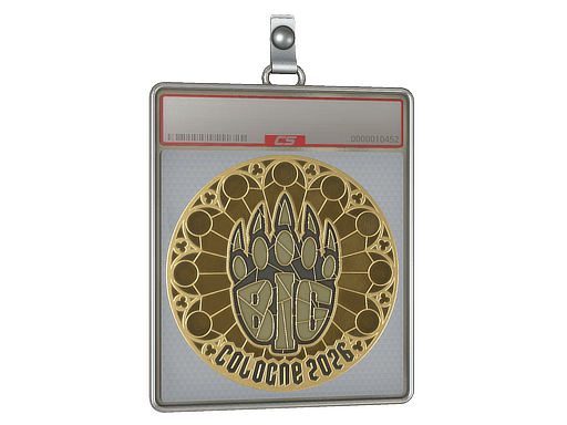 Sticker | BIG (Gold) | Cologne 2026