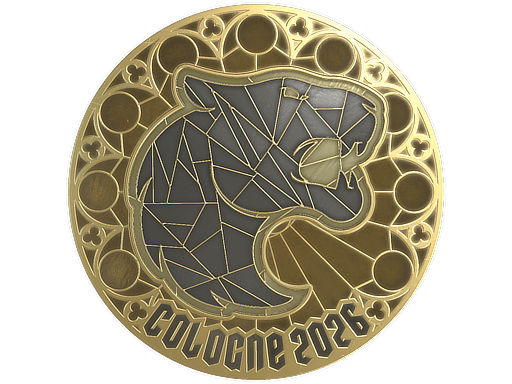 Sticker | FURIA (Gold) | Cologne 2026