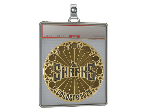 Sticker | Sharks Esports (Gold) | Cologne 2026