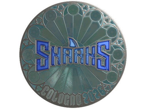 Sticker | Sharks Esports (Foil) | Cologne 2026