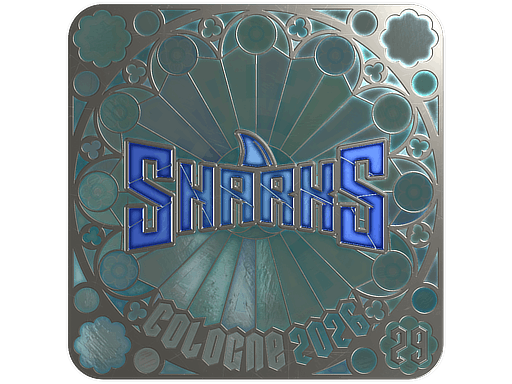 Sticker | Sharks Esports (Foil, Ranked) | Cologne 2026