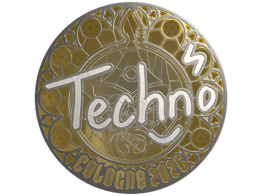 Sticker | Techno4K (Foil) | Cologne 2026