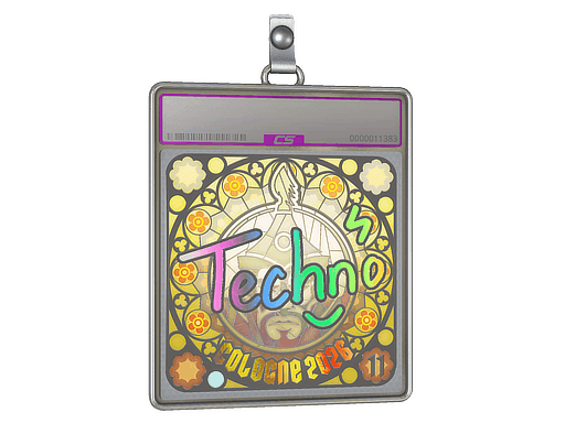 Sticker | Techno4K (Holo, Ranked) | Cologne 2026