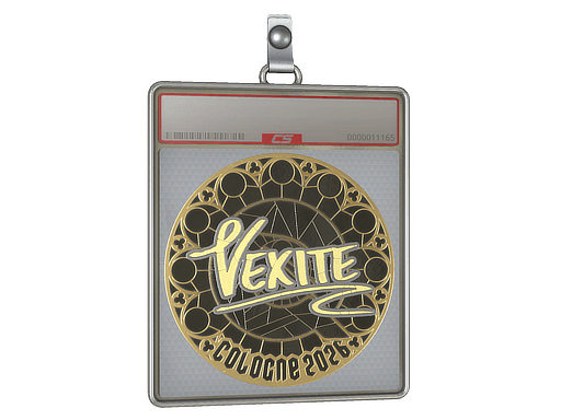 Sticker | vexite (Gold) | Cologne 2026