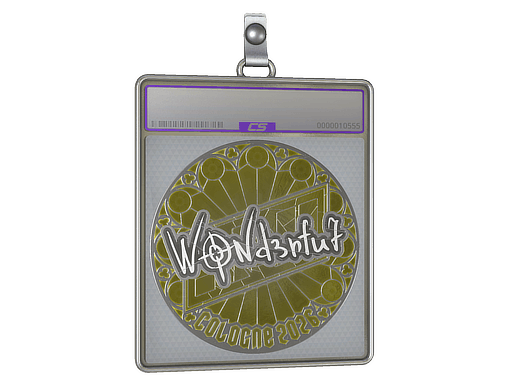 Sticker | w0nderful (Foil) | Cologne 2026