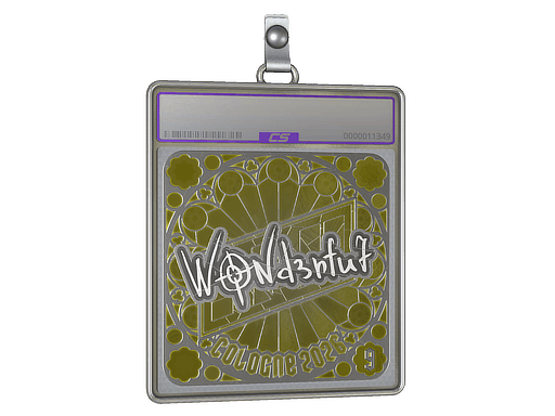 Sticker | w0nderful (Foil, Ranked) | Cologne 2026