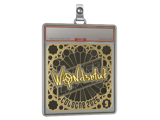 Sticker | w0nderful (Gold, Ranked) | Cologne 2026