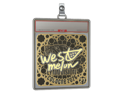 Sticker | westmelon (Gold, Ranked) | Cologne 2026